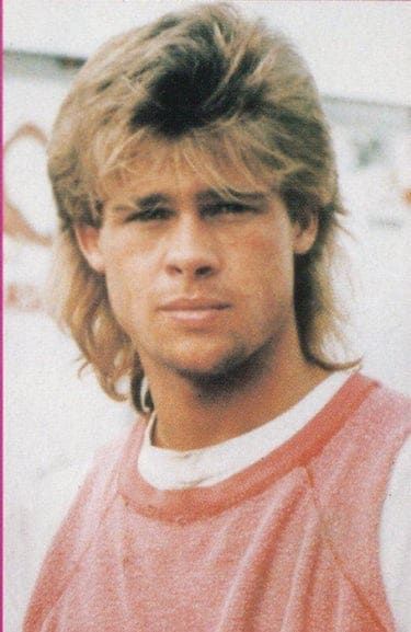 the mullet brad pitt 