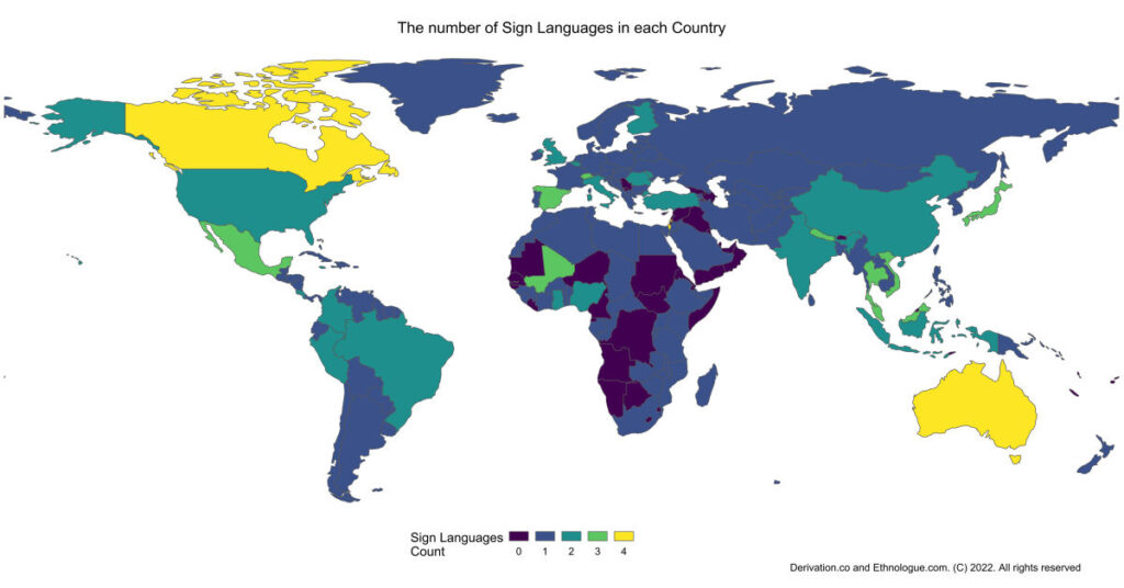 sign languages around the world