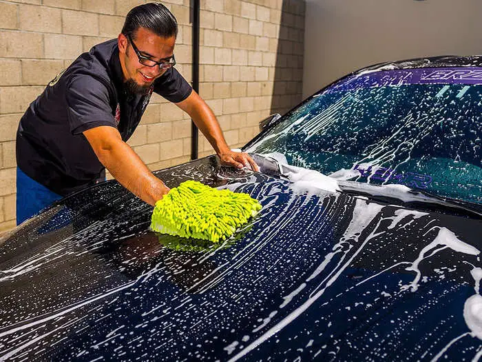 can I use dish soap to wash my car