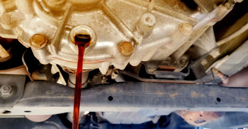 transfer case fluid change