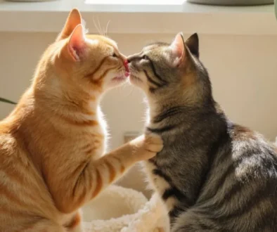 cats grooming each other- why do cats groom each other- article from drestr